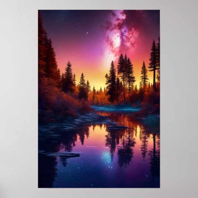 An Amazing Night under the Red Sky Poster (Front)