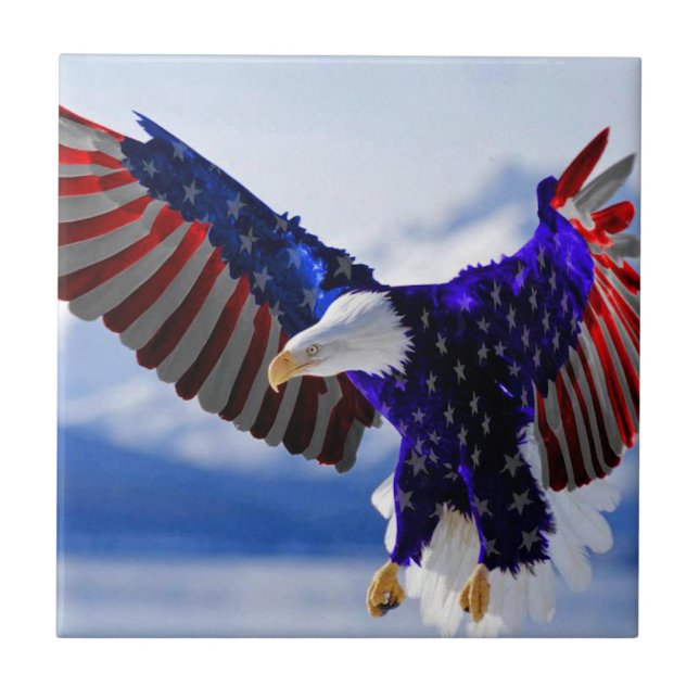 An American Eagle Tile (Front)