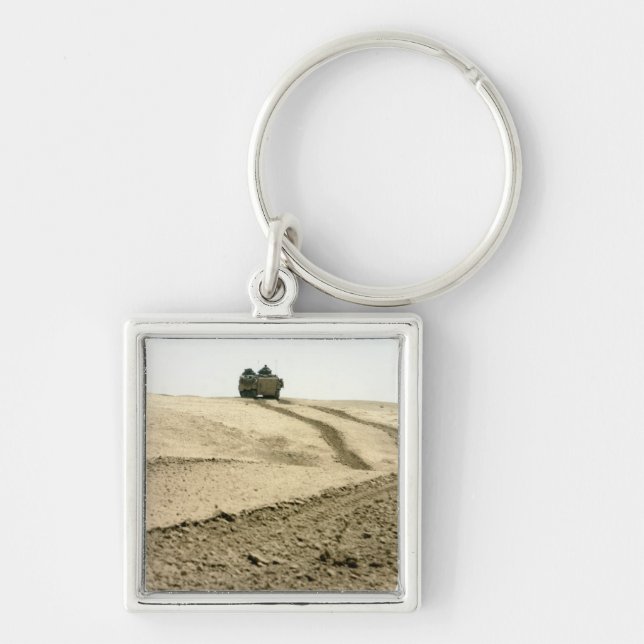 An amphibious assault vehicle keychain (Front)