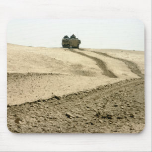 An amphibious assault vehicle mouse pad