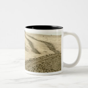 An amphibious assault vehicle Two-Tone coffee mug