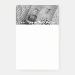 An Ancestor's Photo FPPP Post-Its Post-it Notes