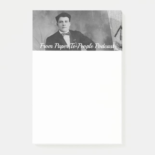 An Ancestor's Photo FPPP Post-Its Post-it Notes (Front)