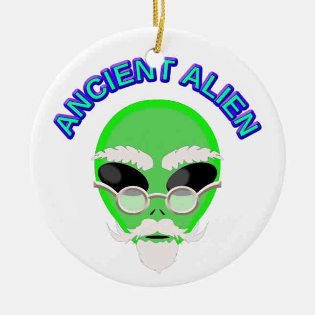 An Ancient Alien Ceramic Ornament (Front)