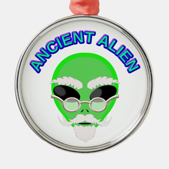 An Ancient Alien Metal Ornament (Front)