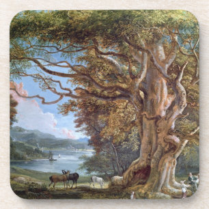 An Ancient Beech Tree, 1794 (oil on canvas) Coaster