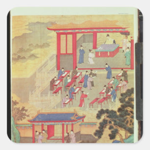 An Ancient Chinese Public Examination Square Sticker