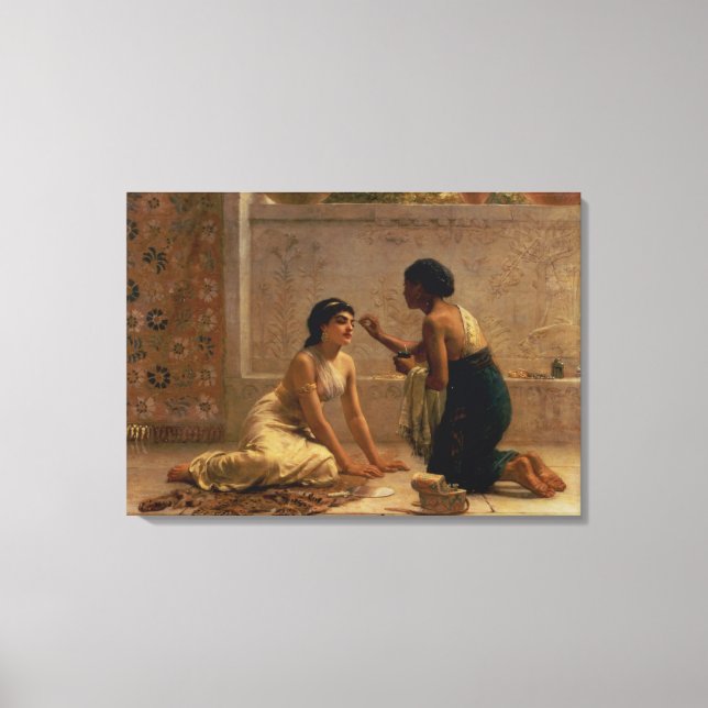 An Ancient Custom Canvas Print (Front)