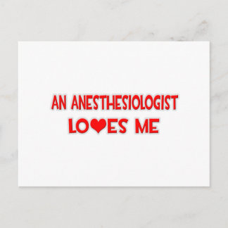 An Anesthesiologist Loves Me Postcard