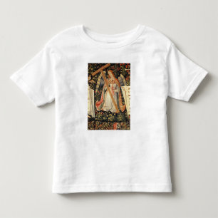 An angel carrying the cross toddler t-shirt