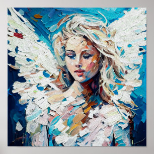 An Angel of Harmony, a Protector of Peace Happy Poster