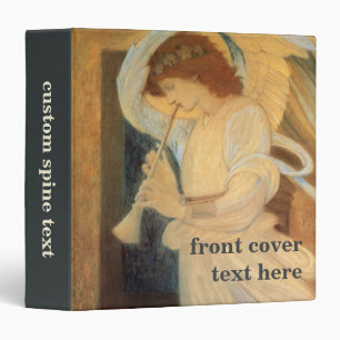 An Angel Playing a Flageolet By Burne Jones Binder