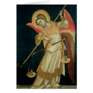 An Angel Weighing a Soul, c.1348-55