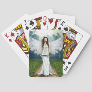 An Angels Direction Playing Cards