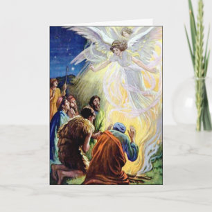 An Angels Prayer Custom Greetings Card