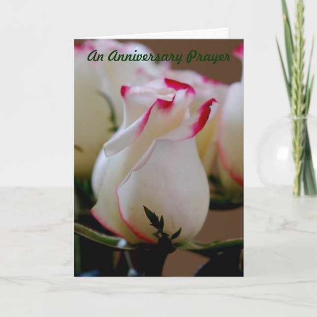 An Anniversary Prayer Card (Front)