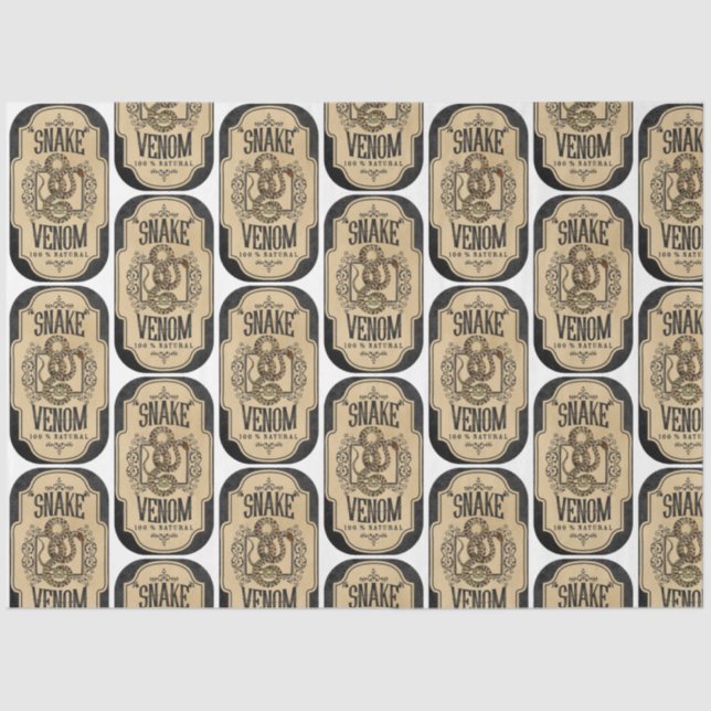 An Apothecary and Potion Label Series Design 12 Tissue Paper (Front)