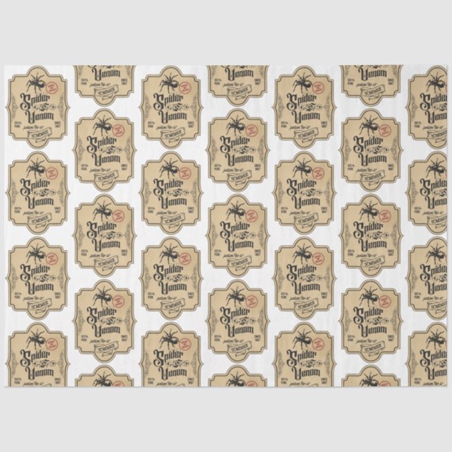 An Apothecary and Potion Label Series Design 29 Tissue Paper (Front)