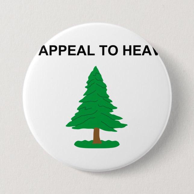 An Appeal To Heaven Flag 3 Inch Round Button (Front)