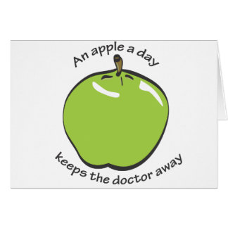 An apple a day...