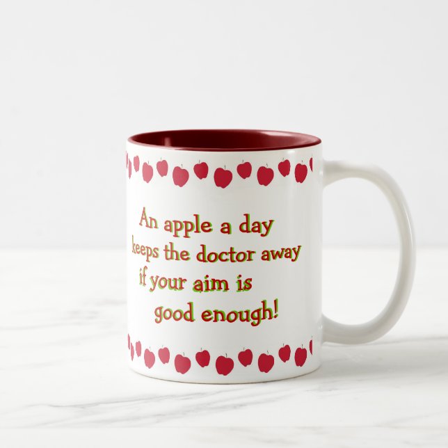 An Apple A Day Mug (Right)