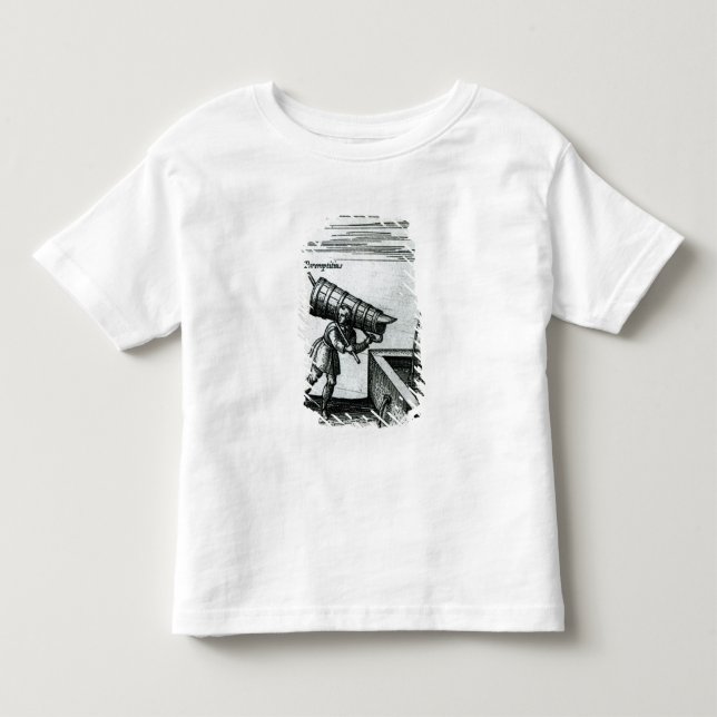 An apprentice fetching water from a fountain toddler t-shirt (Front)