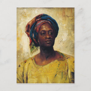 An Arab in a Turban Postcard