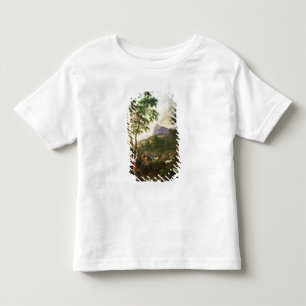 An Arcadian Landscape with Pan and Syrinx Toddler T-shirt