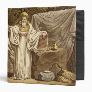 An Arch Druid in his Judicial Habit, engraved by R Binder