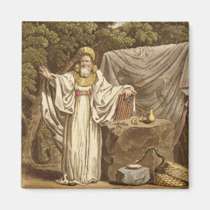 An Arch Druid in his Judicial Habit, engraved by R Magnet