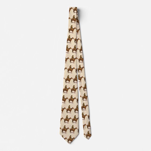 An Arizona Cowboy by Remington, Vintage Western Tie (Front)