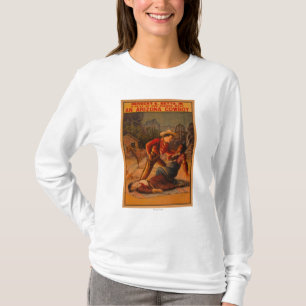 An Arizona Cowboy - Cowboy and Indian Fight T-Shirt