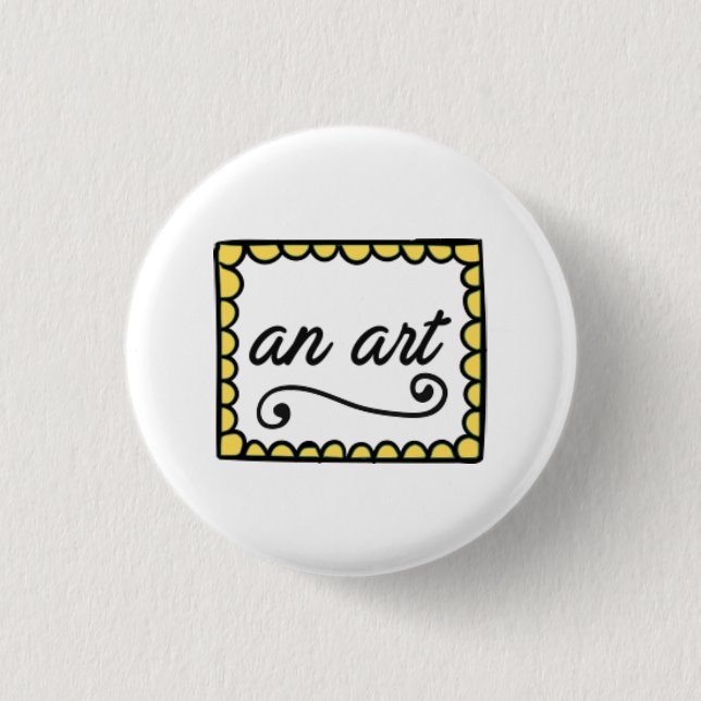 An Art Button (Front)