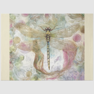 An Artistic Dragonfly Series Design #2 Tissue Paper
