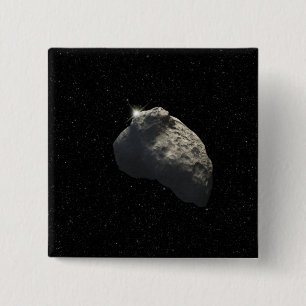 An artist's impression 2 inch square button