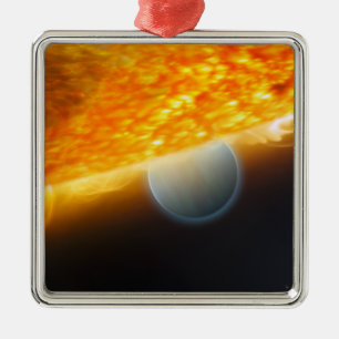 An artist's impression 3 metal ornament