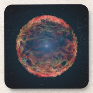 An Artist's Impression Of Supernova 1993j. Coaster