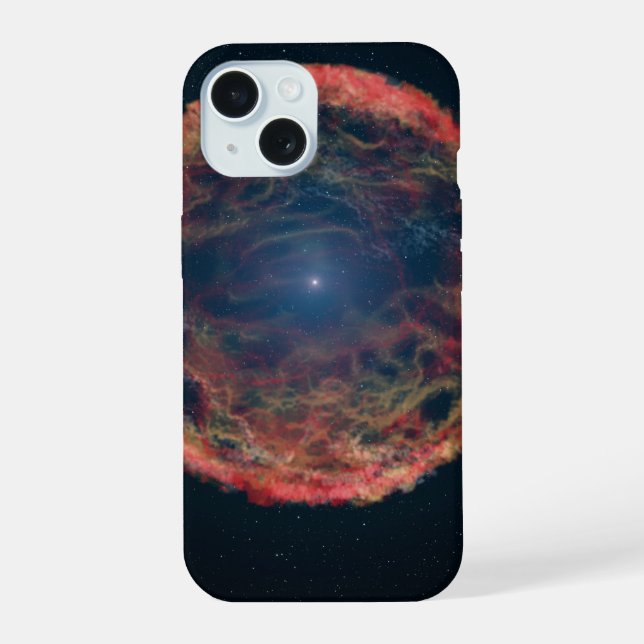 An Artist's Impression Of Supernova 1993j. iPhone 15 Case (Back)