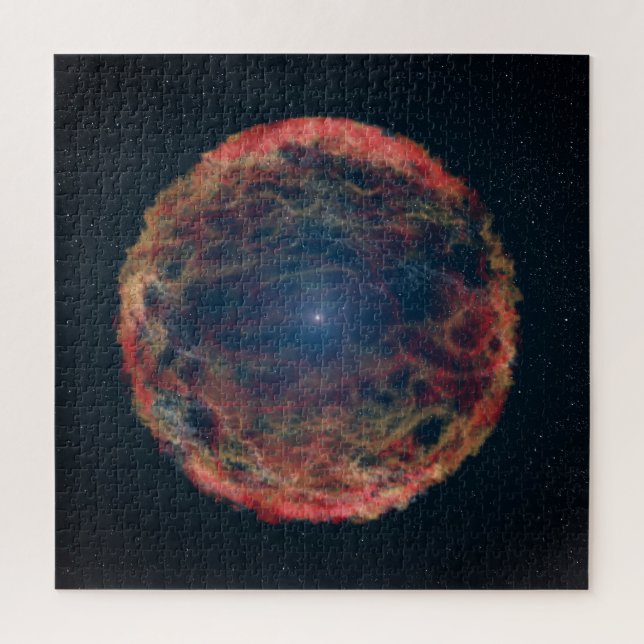 An Artist's Impression Of Supernova 1993j. Jigsaw Puzzle (Vertical)