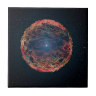 An Artist's Impression Of Supernova 1993j. Tile