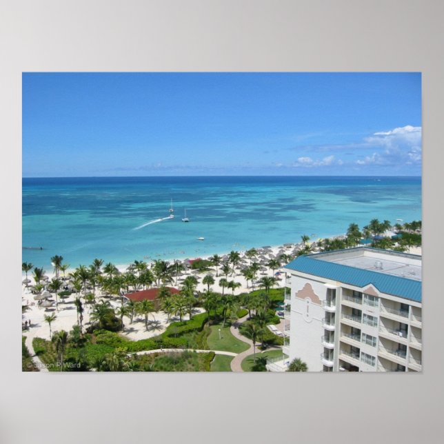 An Aruba Beach Resort Poster (Front)