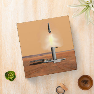 An Ascent Vehicle Leaving Mars. 2 Binder