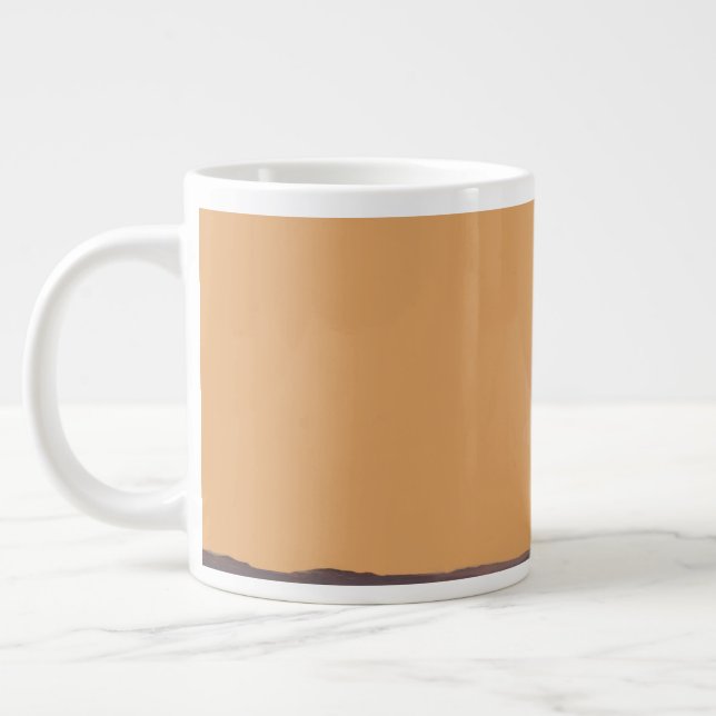 An Ascent Vehicle Leaving Mars. 2 Large Coffee Mug (Left)