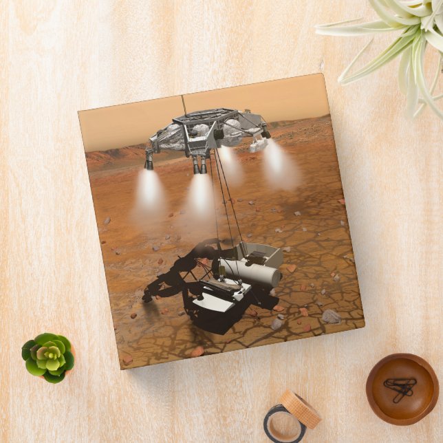 An Ascent Vehicle Leaving Mars. Binder (In Situ)