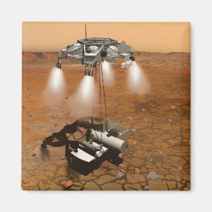 An Ascent Vehicle Leaving Mars. Magnet