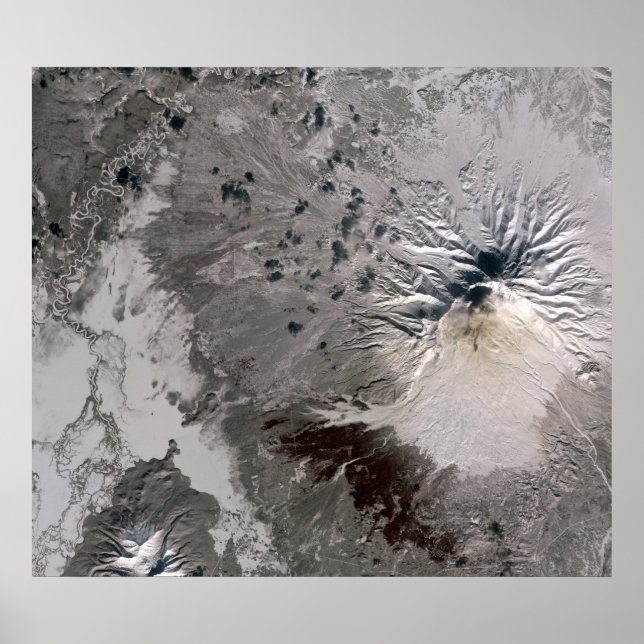 An ash rich plume rises poster (Front)