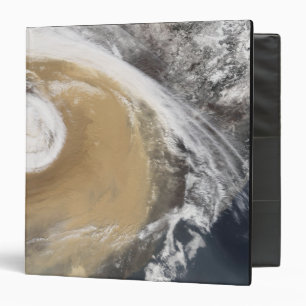 An Asian dust storm crosses the Pacific Binder