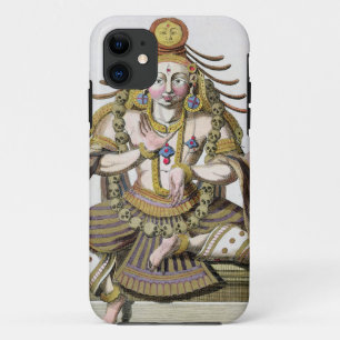 An aspect of Shiva, from 'Voyage aux Indes et a la iPhone 11 Case