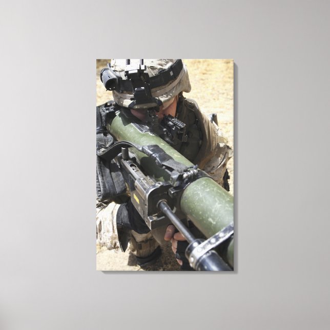An assaultman canvas print (Front)