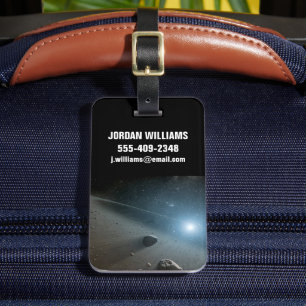 An Asteroid Belt Around The Bright Star Vega. Luggage Tag